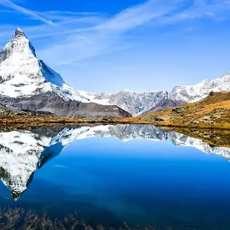 아파트 Panorama For 2 Near Zermatt With Parking! *